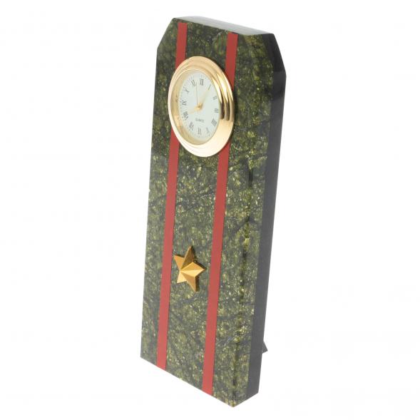 Часы подарочные &amp;quot;Погон майор ВС&amp;quot; серпентинит 128834