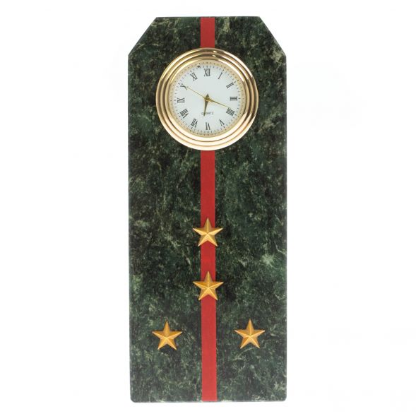 Часы погон &amp;quot;Капитан ВС&amp;quot; из шабровского змеевика 129055