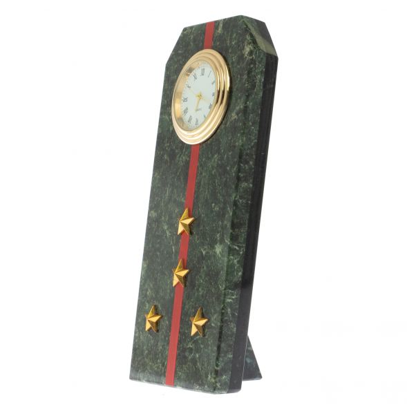 Часы погон &amp;quot;Капитан ВС&amp;quot; из шабровского змеевика 129055