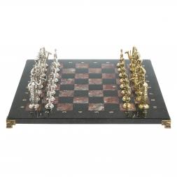 Шахматы &amp;quot;Древний Египет&amp;quot; доска 40х40 см креноид змеевик