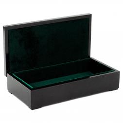 Шкатулка для денег &amp;quot;Купюра&amp;quot; из малахита 18х9х4,5 см