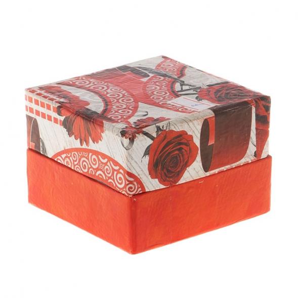 Пирамида из камня оникс зелено-коричневый 7,5х7,5х8 см (3) 123901