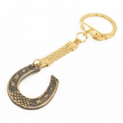 Брелок из бронзы Подкова на удачу 90х25 мм