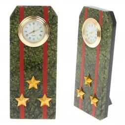 Часы подарочные &amp;quot;Погон Полковник ВС&amp;quot; серпентинит