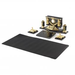 Настольный набор &amp;quot;Сувенирный&amp;quot; из камня долерит