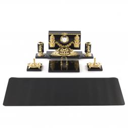 Настольный набор &amp;quot;Сувенирный&amp;quot; из камня долерит