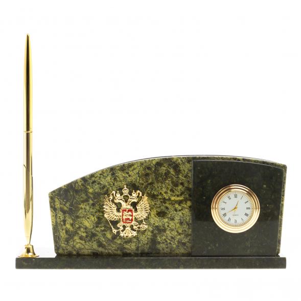Мини-набор с часами и гербом РФ 124078