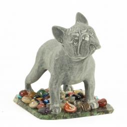 Сувенир "Французский бульдог" из мрамолита