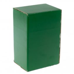 Композиция "Олень у ёлки" из камня змеевик бронза