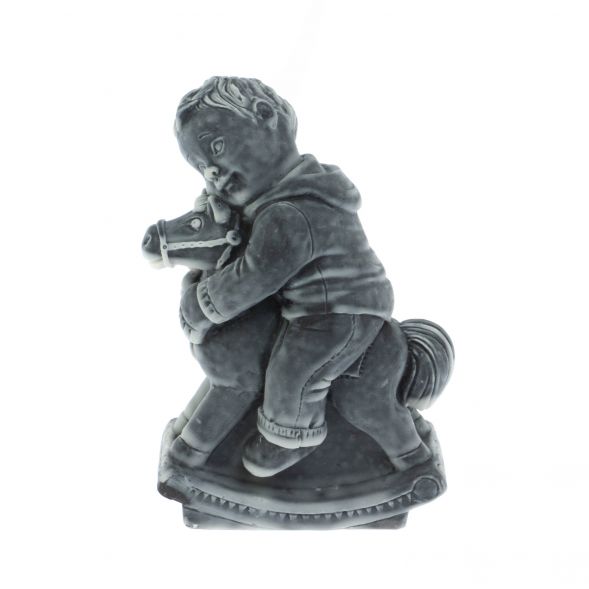 Статуэтка &amp;quot;Мальчик на лошадке&amp;quot; из мрамолита 129365