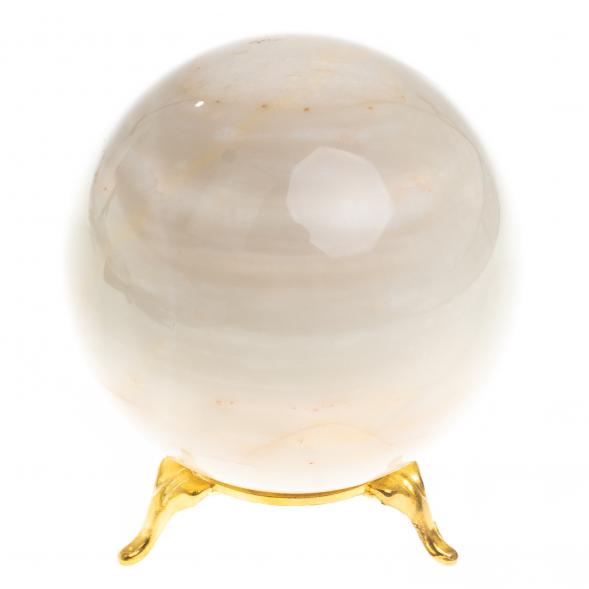 Шар из газганского мрамора 8 см 123177