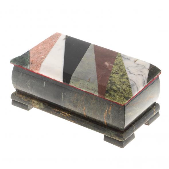 Шкатулка для денег &amp;quot;Купюрница&amp;quot; с мозаикой косой луч 19х9,5х8 см 124630