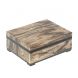 Шкатулка из окаменелое дерево 11,5х9х4,5 см 127603