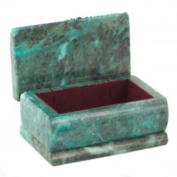 Шкатулка с расписной крышкой Лето 10,5х6,5х5 см