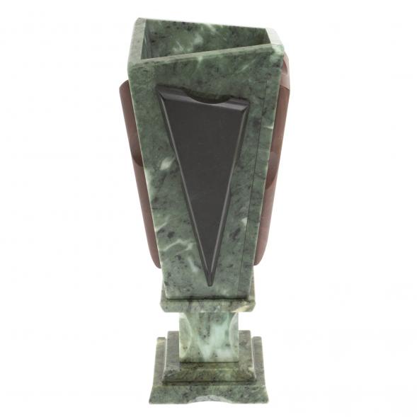 Подарочная ваза из камня &amp;quot;Силуэт&amp;quot; 10х10х29 см 113619