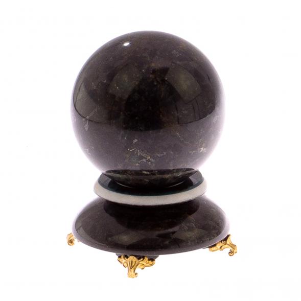 Шар из лабрадорита &amp;quot;Антистресс&amp;quot; 10 см на подставке 124945