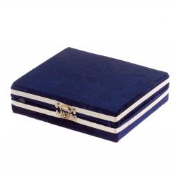 Набор рюмок из оникса 6 шт в футляре 40 мл 4х5 см (1,5х2)