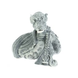 Статуэтка &amp;quot;Змий&amp;quot; с балалайкой&amp;quot; из мраморной крошки