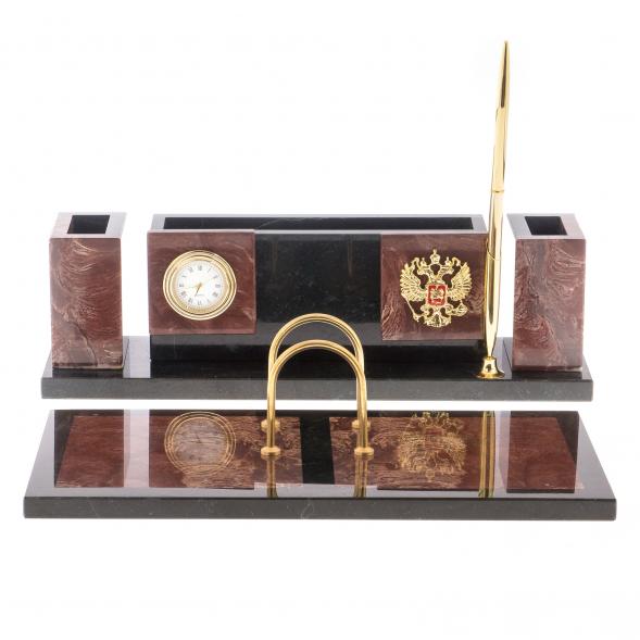 Настольный набор &amp;quot;Люкс&amp;quot; лемезит 120829