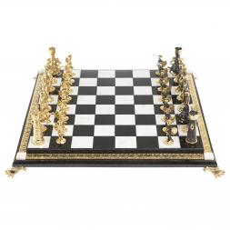 Шахматы подарочные "Римские" с фигурами из бронзы