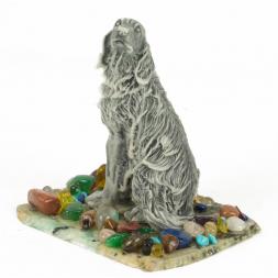 Сувенир &amp;quot;Борзая&amp;quot; из мрамолита