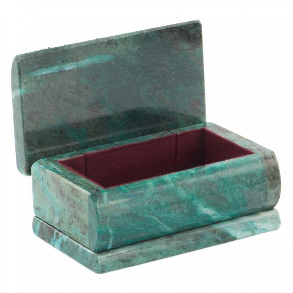 Шкатулка с расписной крышкой Рассвет 10,5х6,5х5 см 120099