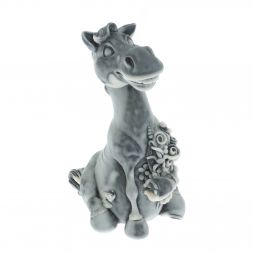 Статуэтка &amp;quot;Конь с букетом (шарж)&amp;quot; из мрамолита