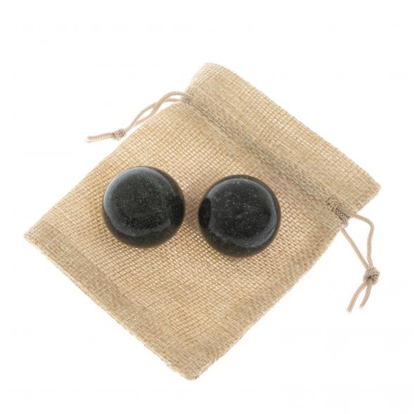 Шары для массажа 3 см из камня базальт 129636