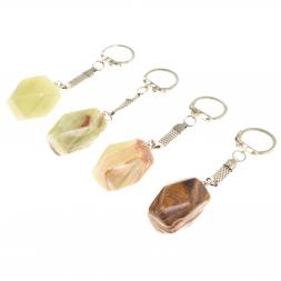 Брелок из оникса "Бриллиант" 3х2х2 см