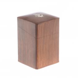 Песочные часы с лазуритом в деревянной коробке