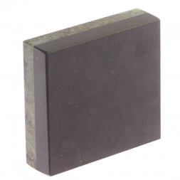 Часы настольные из змеевика квадратные 7,5х2х7,5 см