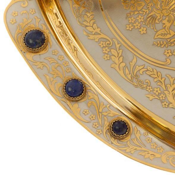 Набор чайный &amp;quot;Лазурит&amp;quot; в подарочной коробке Златоуст 129766