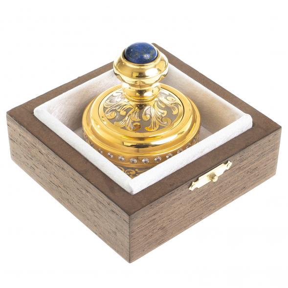 Оснастка для печати &amp;quot;Герб России&amp;quot; камень лазурит Златоуст 122948