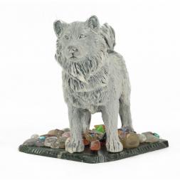 Сувенир из мрамолита "Лайка"