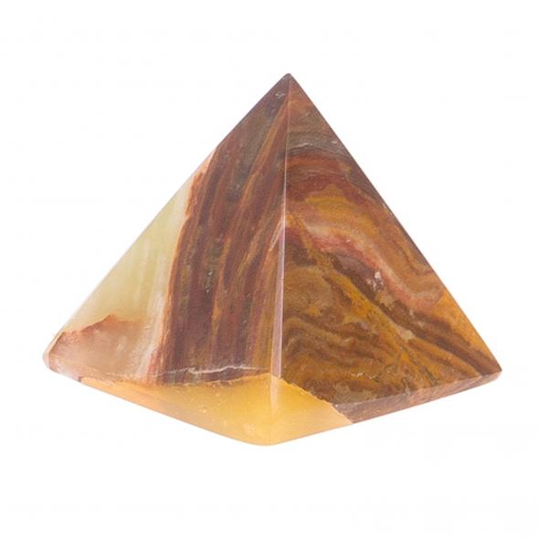 Пирамида камень оникс 3,8х3,8х4 см (1,5) 121857