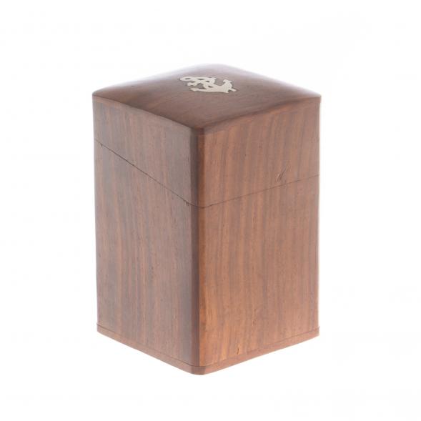 Песочные часы с малахитом в деревянной коробке 124326