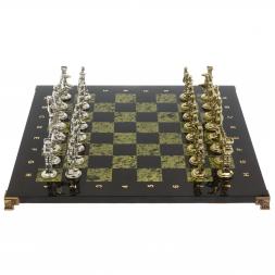 Шахматы сувенирные &amp;quot;Великая Отечественная война&amp;quot; доска 40х40 см змеевик