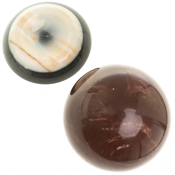 Шар &amp;quot;Антистресс&amp;quot; из лемезита 9 см на подставке 124086