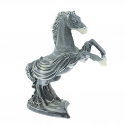 Статуэтка &amp;quot;Конь на дыбах&amp;quot; большой из мрамолита