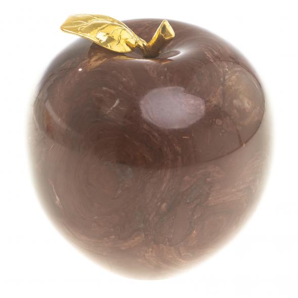 Сувенир &amp;quot;Яблоко&amp;quot; большое камень лемезит 8,5х9 см 123913