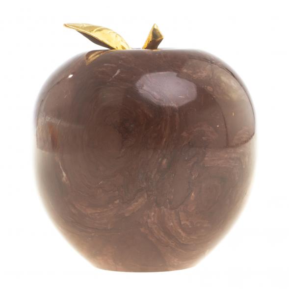 Сувенир &amp;quot;Яблоко&amp;quot; большое камень лемезит 8,5х9 см 123913