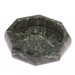 Пепельница восемь граней из змеевика