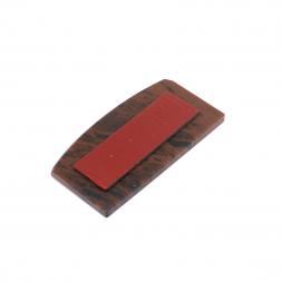 Икона в авто из коричневого обсидиана &amp;quot;Молитва водителя&amp;quot; 6х3 см