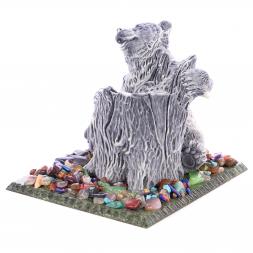 Карандашница &amp;quot;Медведь&amp;quot; из мрамолита