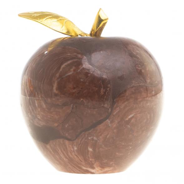 Сувенир &amp;quot;Яблоко&amp;quot; среднее камень лемезит 6х7,5 см 123914