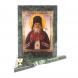 Икона с подсвечником Святой Лука средняя из змеевика 12х12х13 см 119748