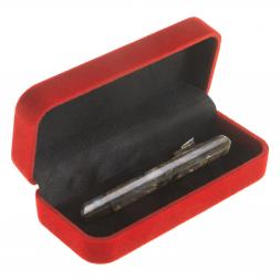 Зажим для галстука с камнем лабрадор