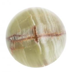 Шар из зелено-коричневого оникса 4,8 см (2)