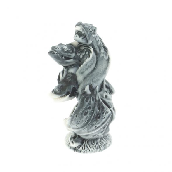 Статуэтка «Трехголовый змей» из мраморной крошки 128153