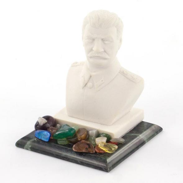 Сувенир из мрамолита &amp;quot;Бюст Сталина&amp;quot; 119458
